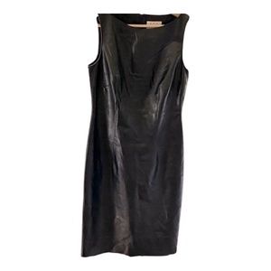 David Meister Leather Dress